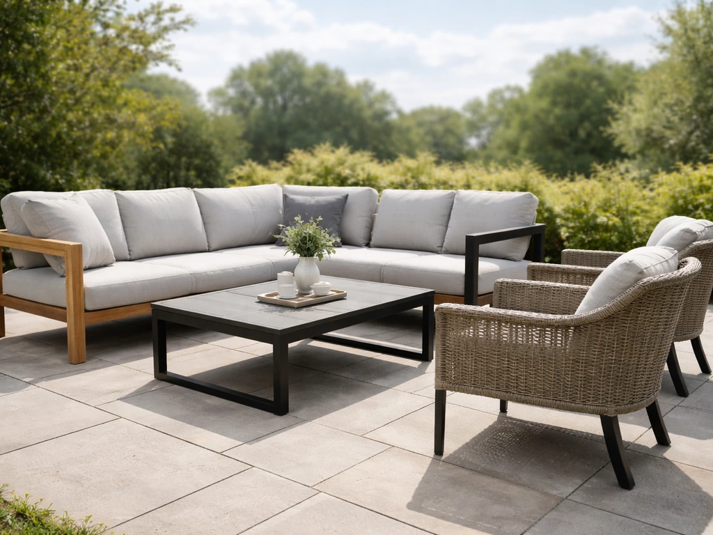 La différence patio furniture: materials, styles, and fit
