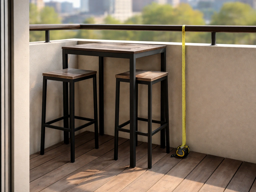 What Is Balcony Height Patio Furniture? Sizing Guide