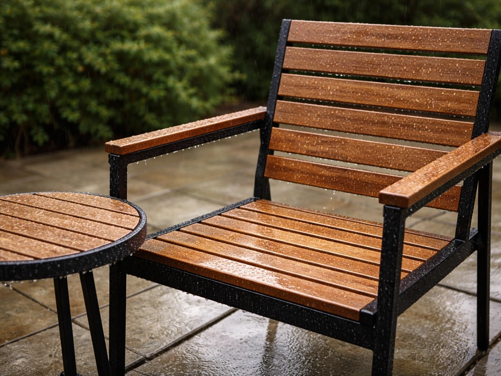 Can Patio Furniture Get Wet Safely? Material Guide
