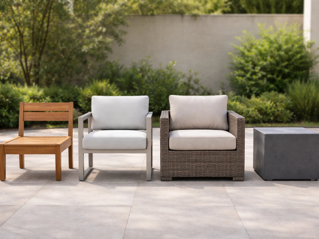 Patio Furniture Material Best Choice by Climate and Use